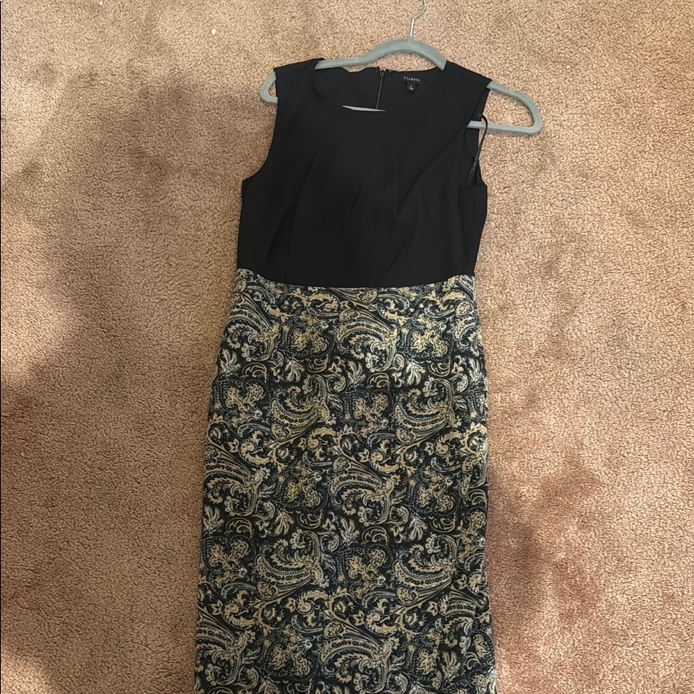 Talbots Black Sleeveless Dress